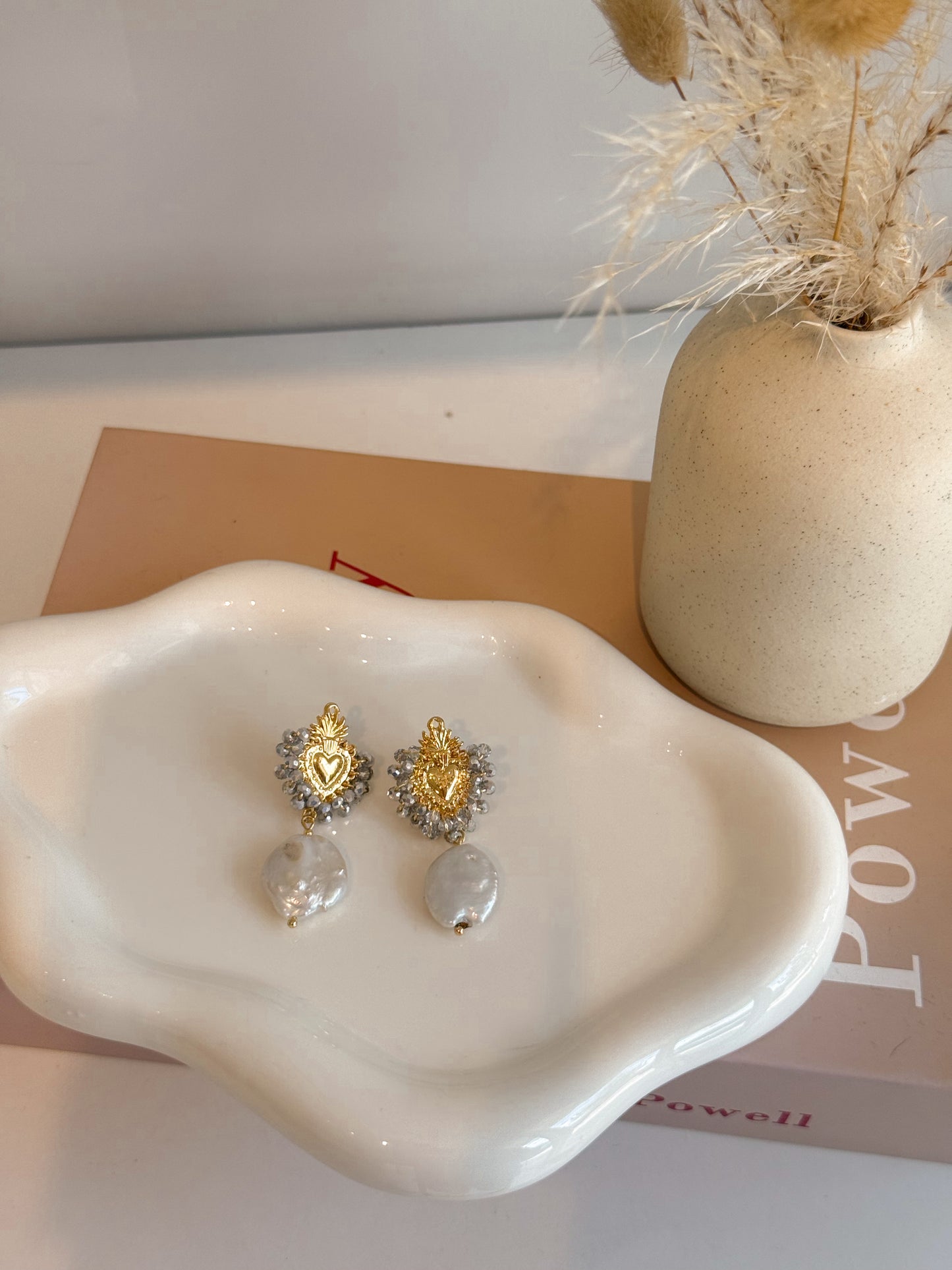 Aretes Corazón Rouge