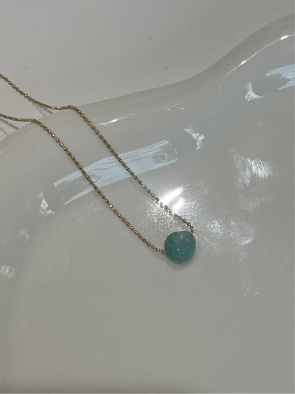 Collar Green Stone