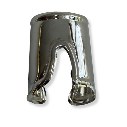 Pulsera brazalete plata