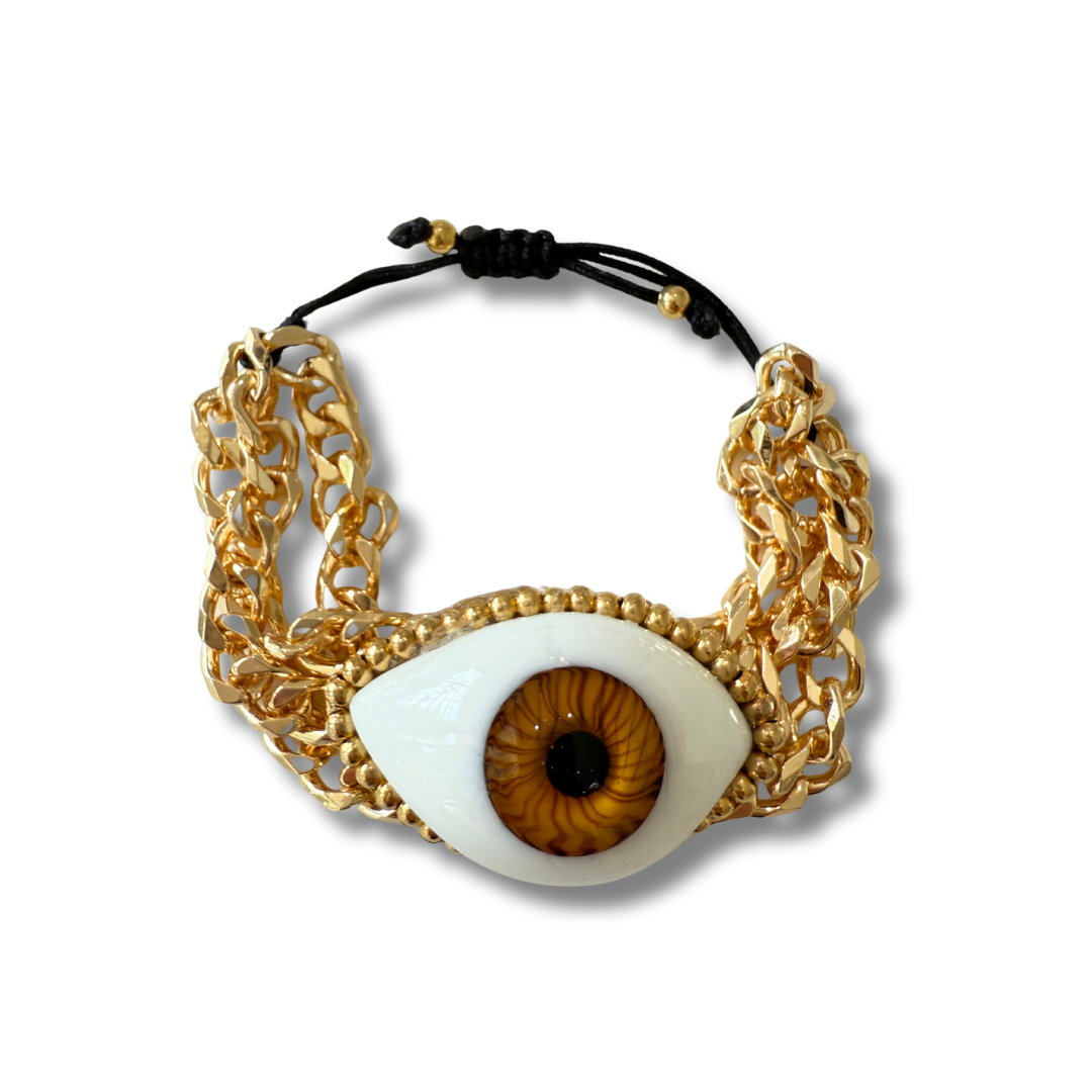 Pulsera ojo real