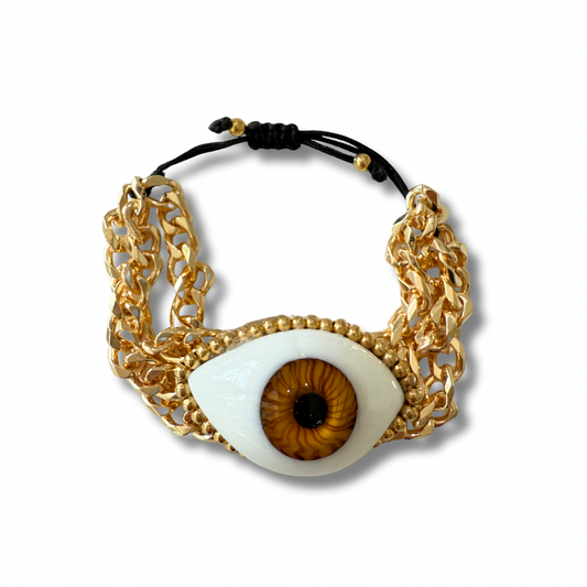 Pulsera ojo real