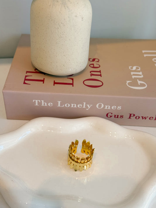 Anillo Hojitas