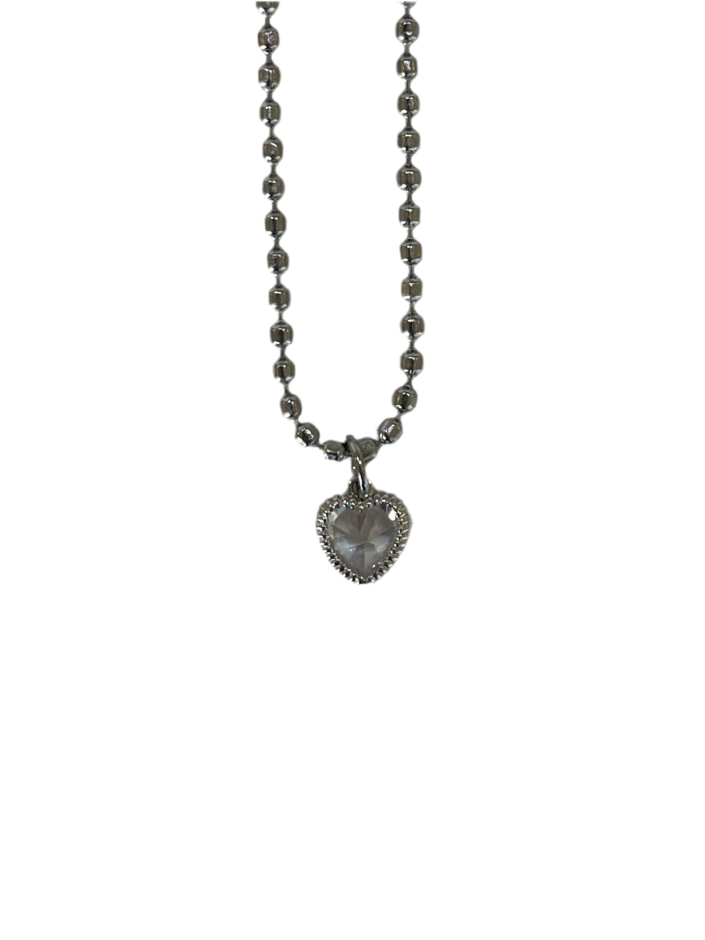 Collar Cristal Heart