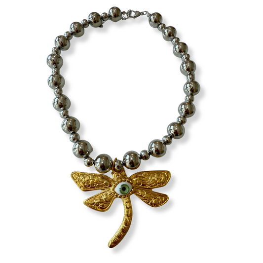 Collar Zia libélula