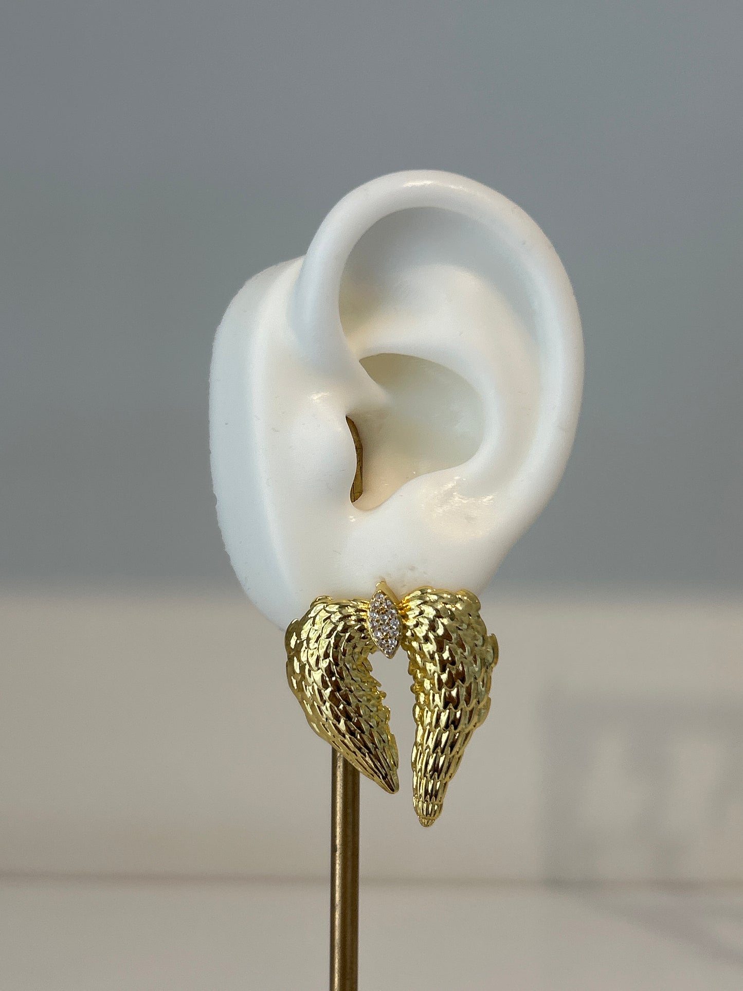 Aretes Ángel Gold
