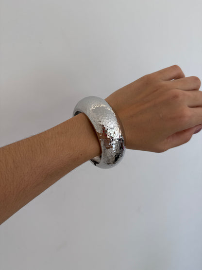 Pulsera Texture Plateada