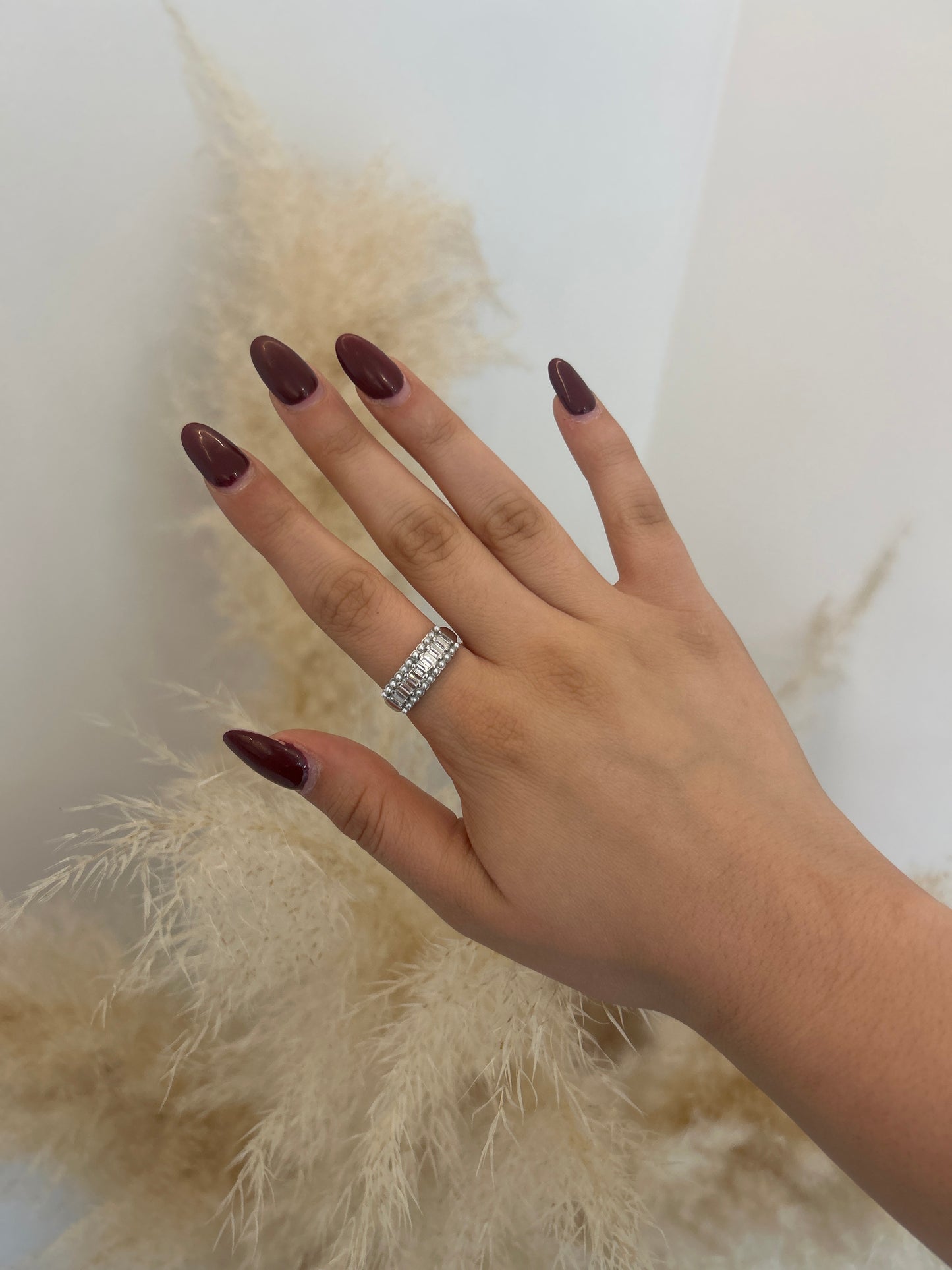Anillo Churumbela Plateado