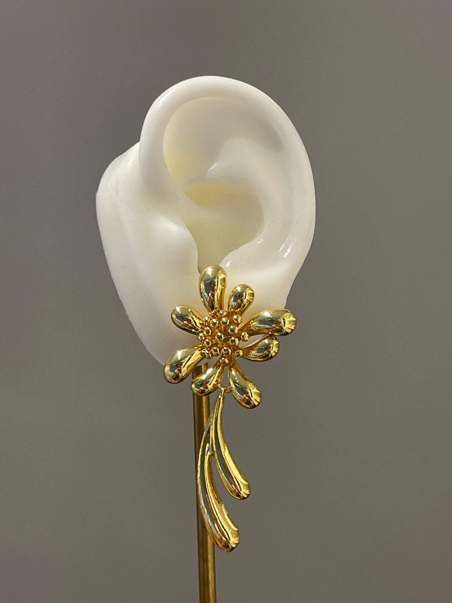 Aretes Flor Colgante