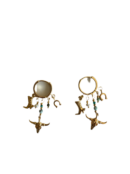 Aretes Vaqueros Toro