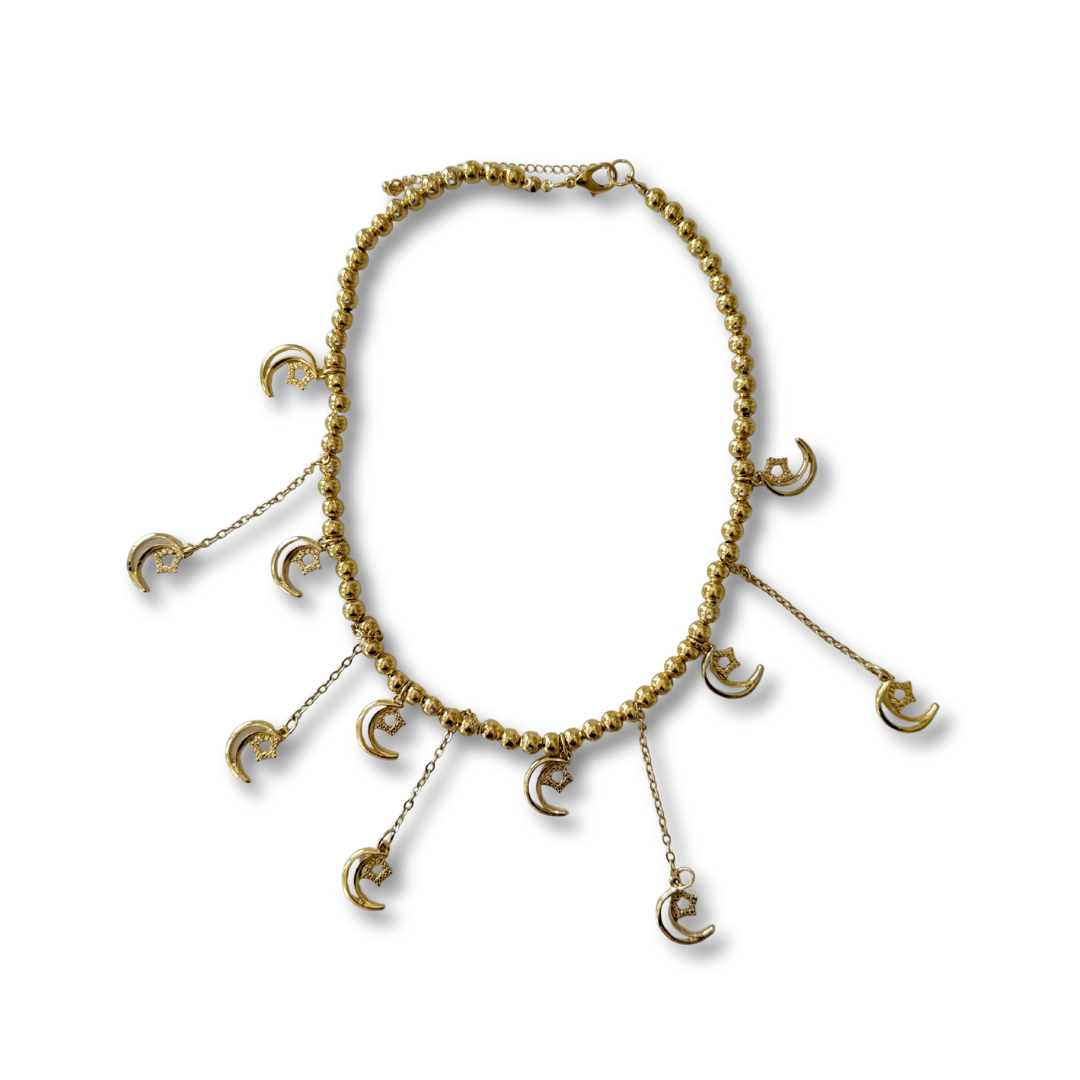 Collar Lunas Colgantes