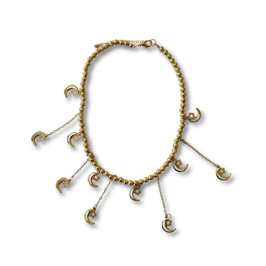 Collar Lunas Colgantes