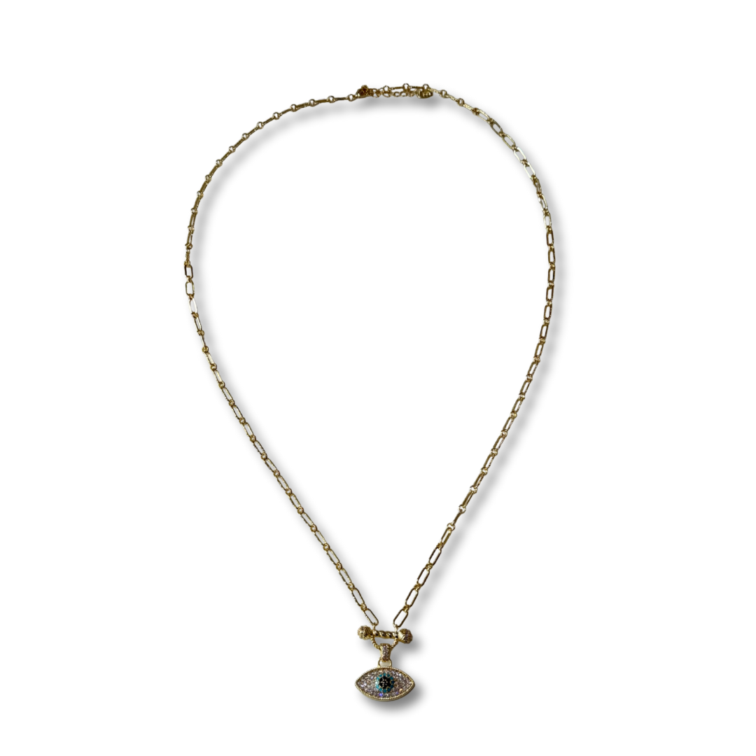 Collar ojo turco