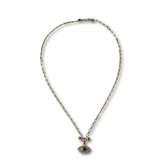 Collar ojo turco