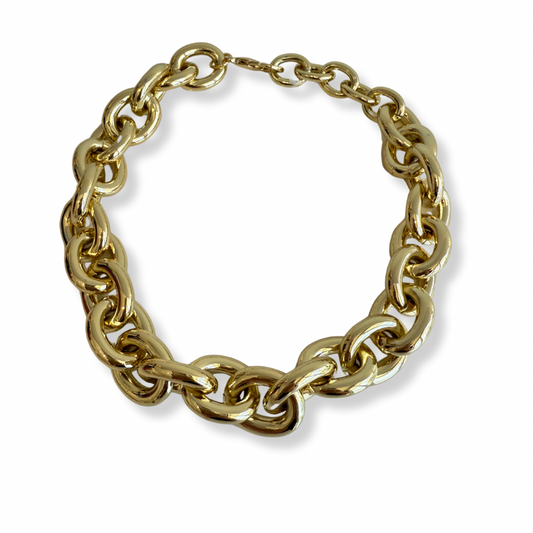 Collar chunky círculos Ovalados