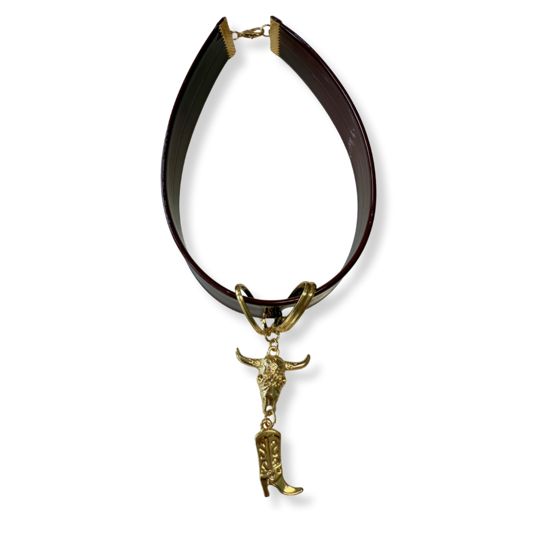 Choker Vino Toro Bota