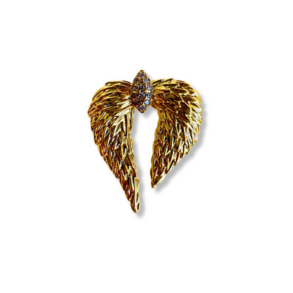 Anillo Alas Angel Dorado