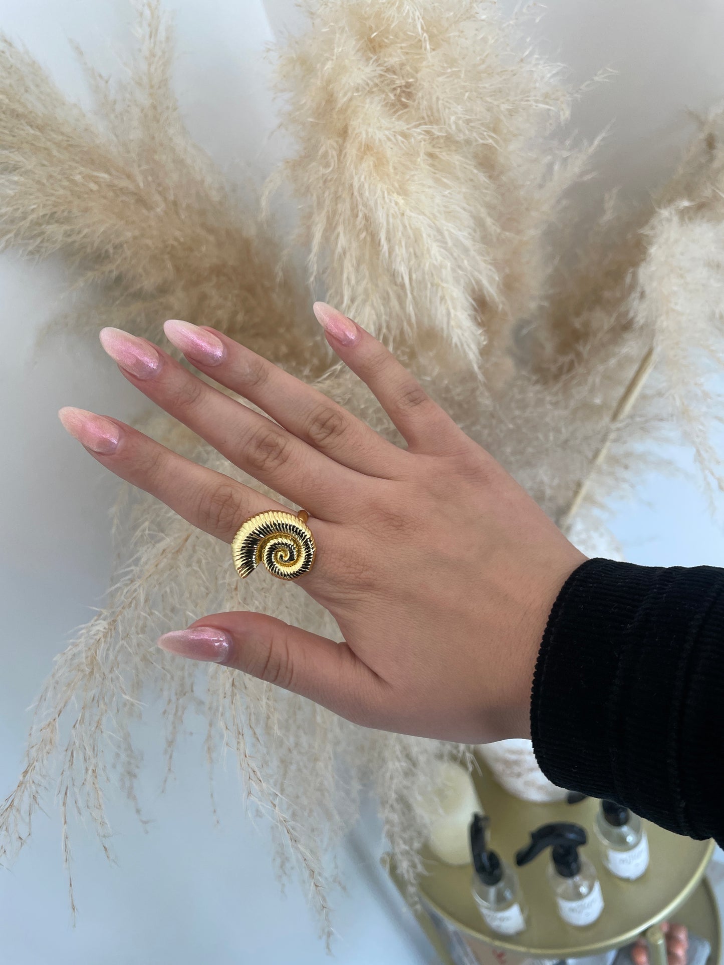 Anillo Ariel Dorado