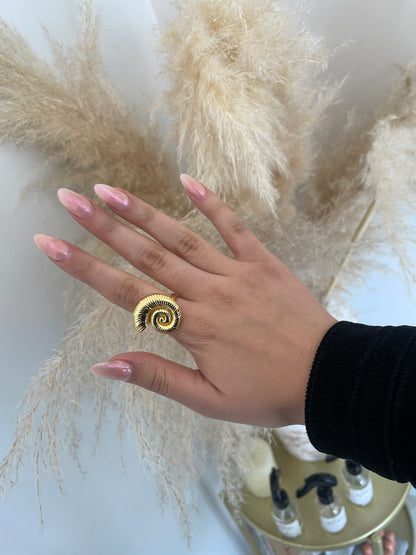 Anillo Ariel Dorado