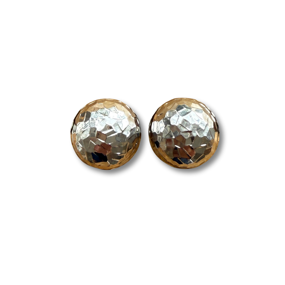 Aretes Círculo confeti