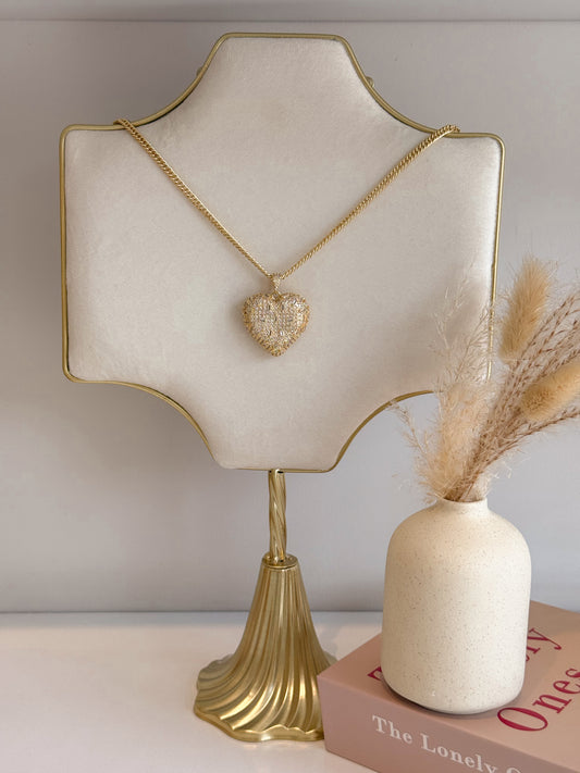 Collar Corazón Sparkle