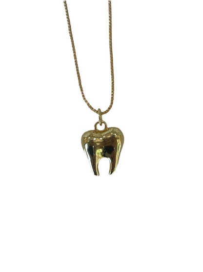 Collar Diente Dorado
