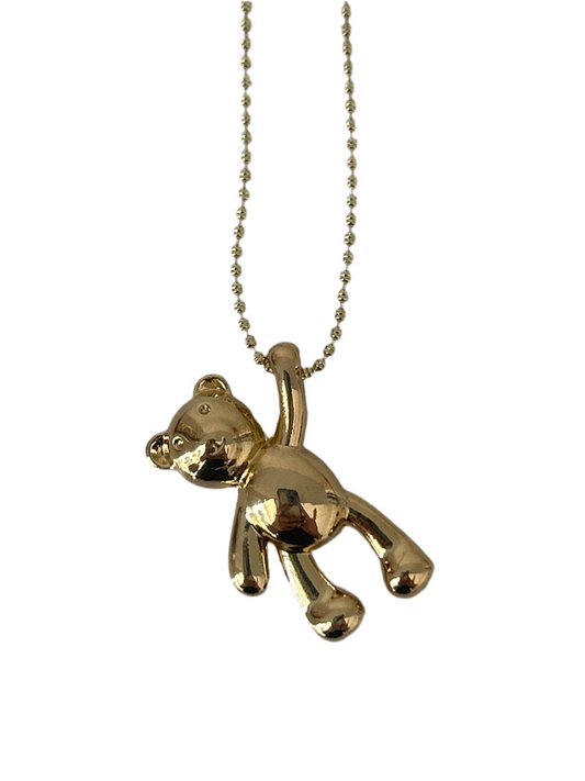 Collar Osito Dorado