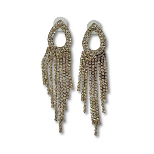 Arete De Fiesta Gota Cascada