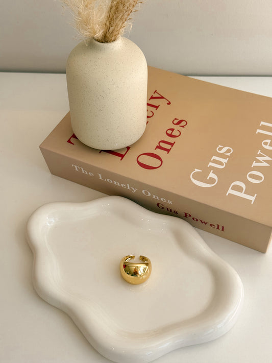 Anillo Esfera Dorado