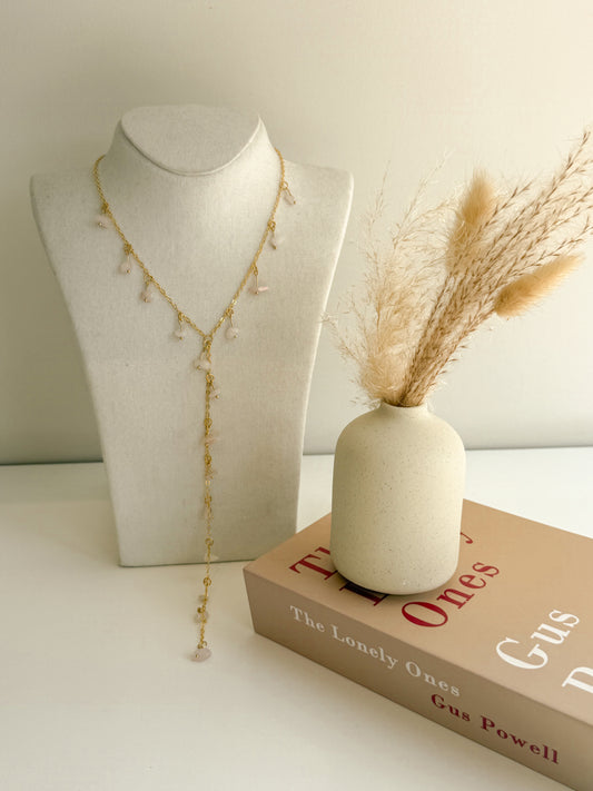 Corbatin Pink Cuarzo Marino