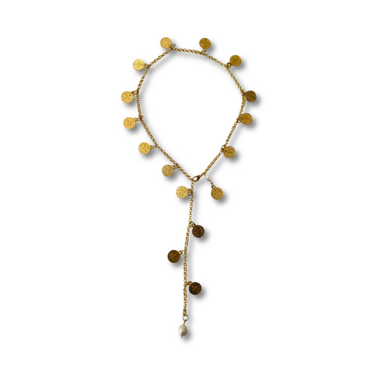 Collar monedas san Benito