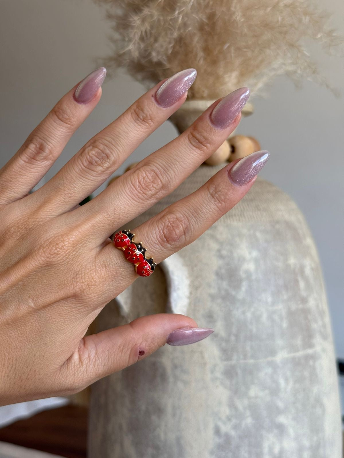 Anillo triple Catarina