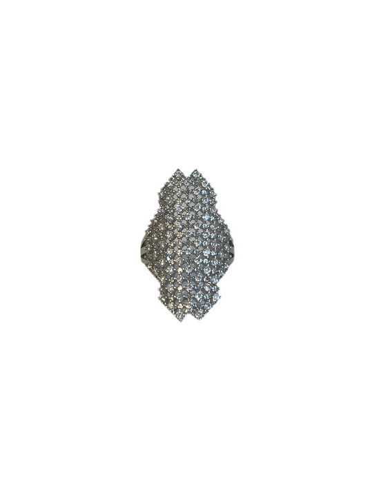 Anillo Diamond Plateado