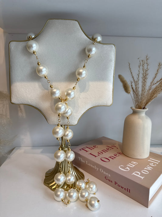 Collar Corbatín Liz Perla