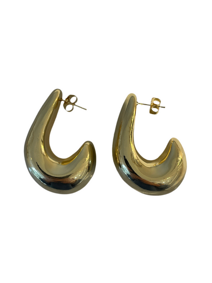 Aretes Gancho Dorados