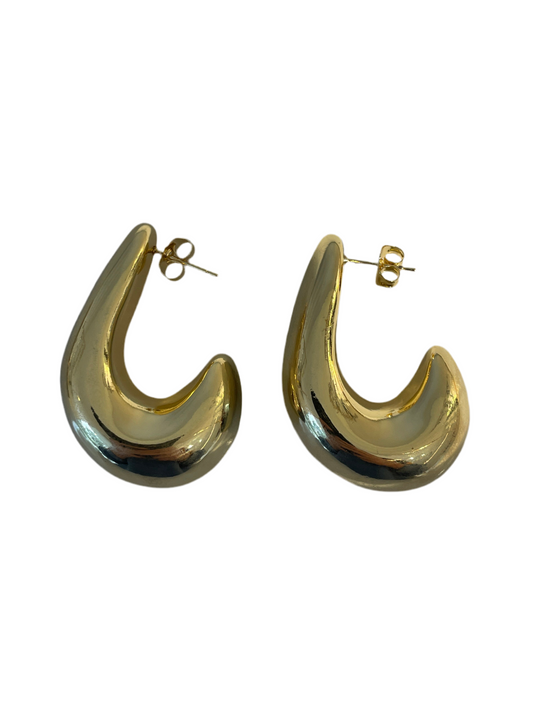 Aretes Gancho Dorados