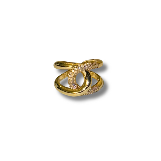Anillo nudo doble