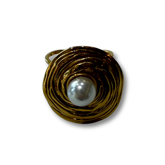 Anillo alma perla