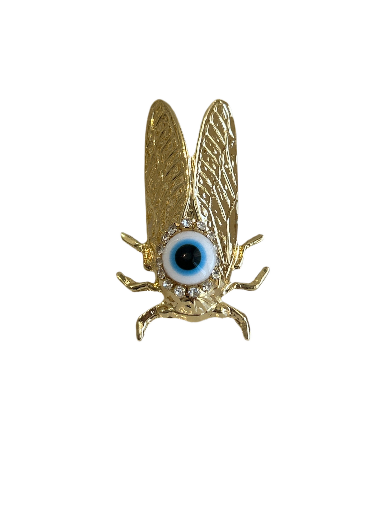 Anillo Bug Eye Dorado