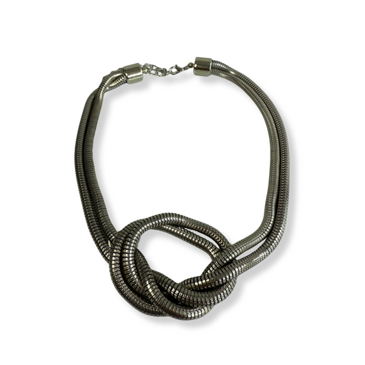 Collar Nudo Plata