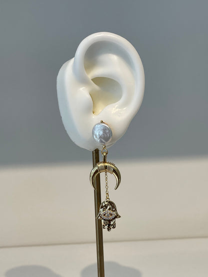 Aretes Mano de Fatima