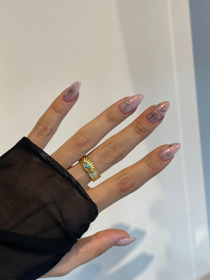 Anillo Ojo Turquesa