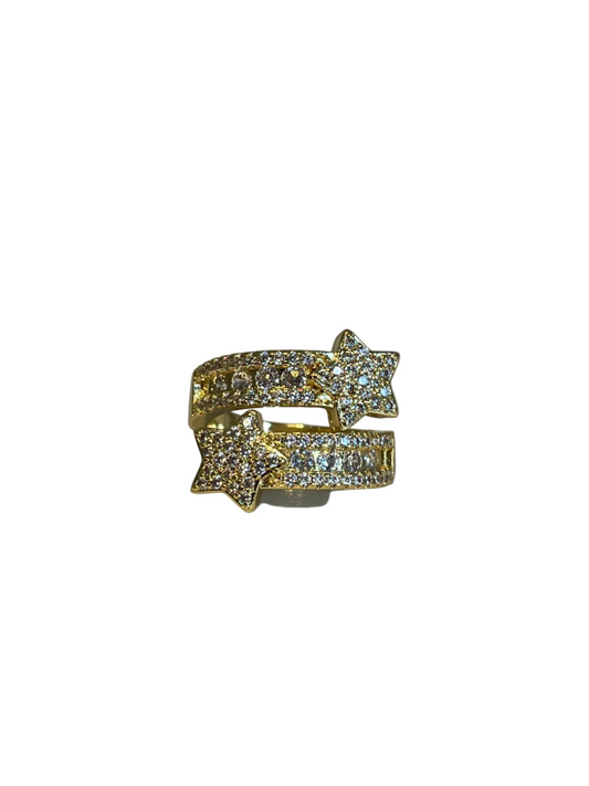 Anillo Doble Estrella