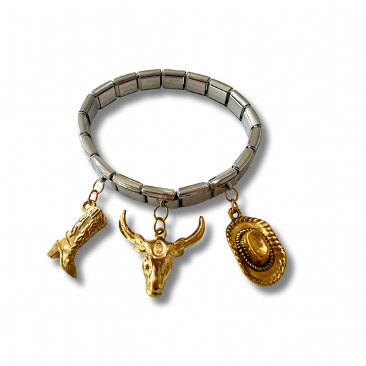 Pulsera italiana toro