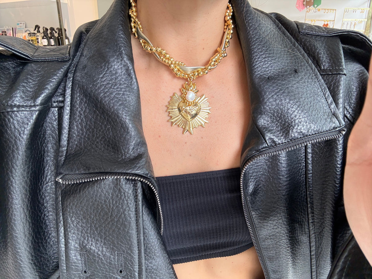 Collar Reina Trenzado